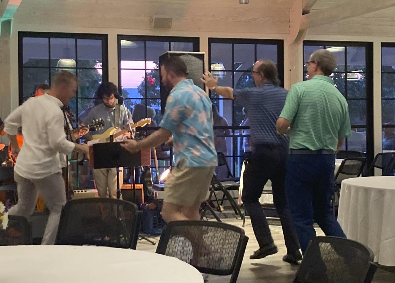 Late into the dancing